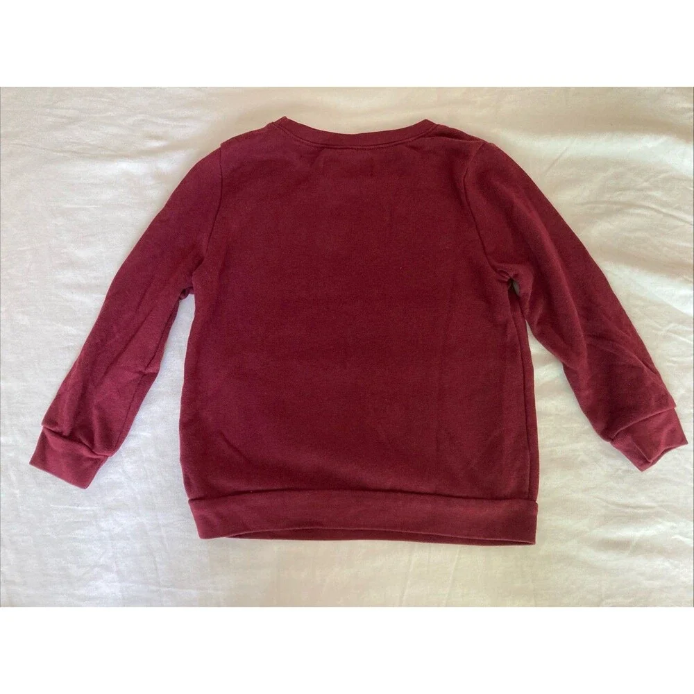 4T Old Navy girl clothes - one piece long sleeved shirt | “be you” text theme